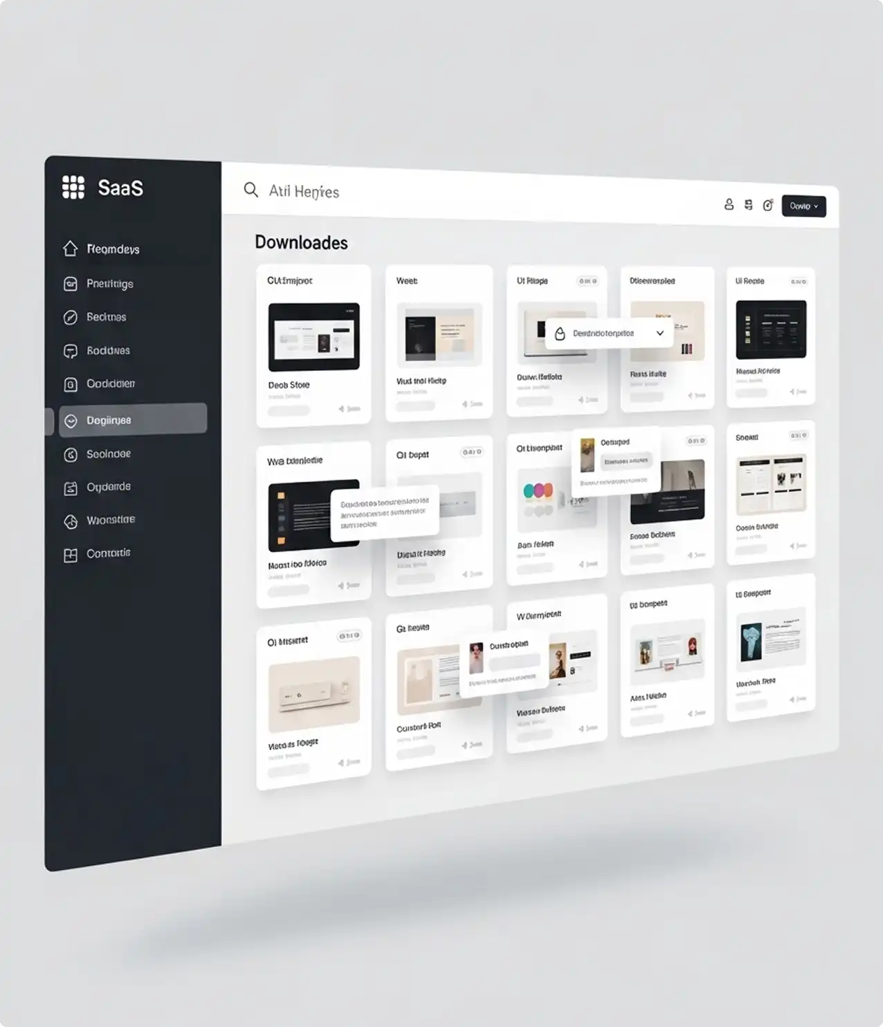FIG PARTSのUIスクリーンショット